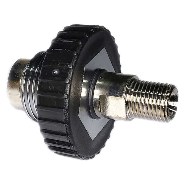 Metalsub Liitin M26-1/4´´ Bsp Hopeinen
