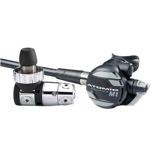 Atomic Aquatics Regulator Set M1 Din 300 Bar Grå