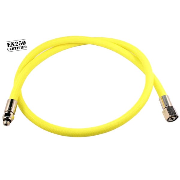 Metalsub Regulator Hose Flex Keltainen 122 cm