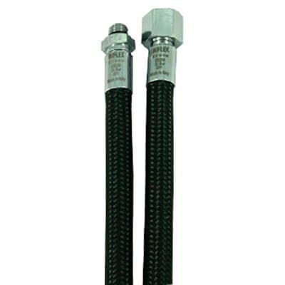 Miflex High-flexible Lp Regulator Hose Unf 3/8 Musta 110 cm