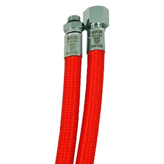 Miflex Høj-fleksibel Lp-regulatorslange Unf 3/8 Rød 210 cm