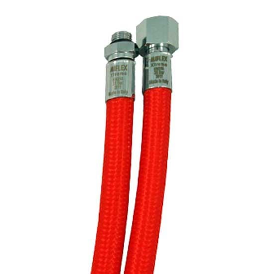 Miflex Erittäin Joustava Lp-säätimen Letku Unf 3/8 Punainen 80 cm