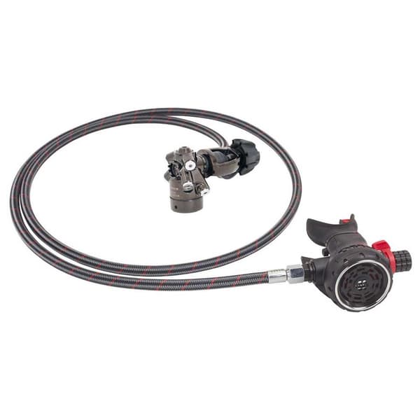 Oms Airstream Evoque Int Pvd 56 Cm Dykkeregulator Sæt Grå