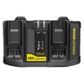 Miniatyrbild 3 av 6: Dubbelladdare - 18V 4A - Kompatibel med alla batterier i V20-serien - STANLEY FATMAX, SFMCB24-QW