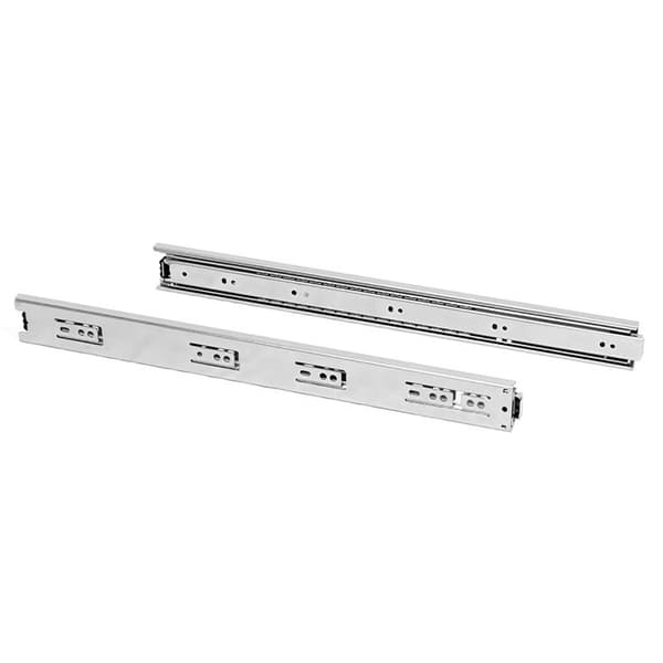 Emuca Set med skjutbara lådor för fulla utdragslådor, höjd 45 mm, längd 400 mm, Stål, Förzinkat