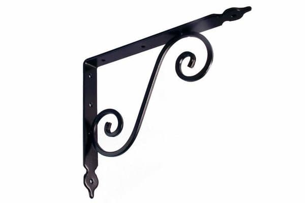 Masidef medlem av würth-gruppen - 64559M - Masidef Elegant Rustic Hammer Hyllhållare, 200 mm x 250 mm Storlek Svart