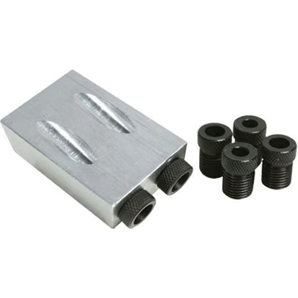 Borrmall - SILVERLINE - Sned modell - Aluminium - Styrningar 6, 8 och 10 mm - 15°