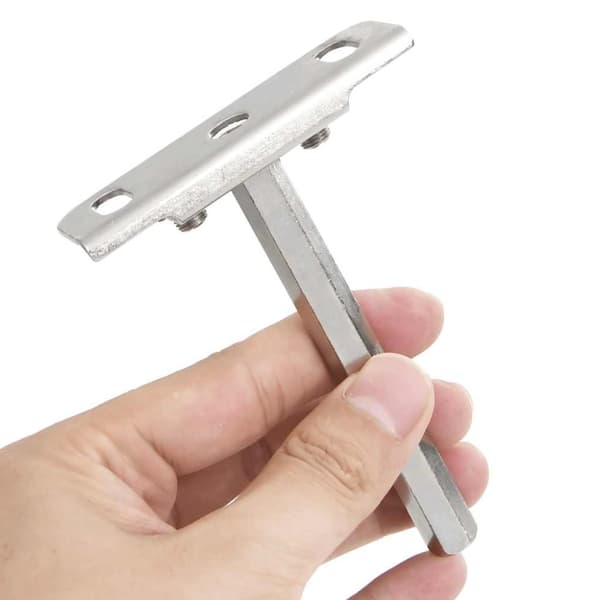 Konsoler för flytande hyllplan 12st osynlig Ø12x100 mm kolstål