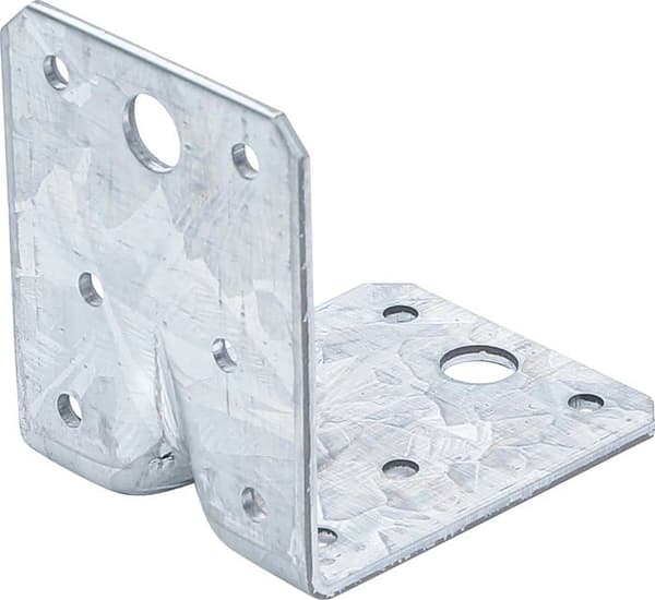 Bgs gör det själv - 80937 - BGS Diy - Hörnkoppling - med vulst (förstärkning) - 70 x 70 x 55 x 2,5 mm