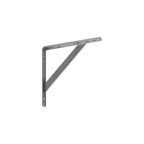 AFBAT Console förstärkt - 400 x 400 - 40 x 4mm - Vit förzinkad