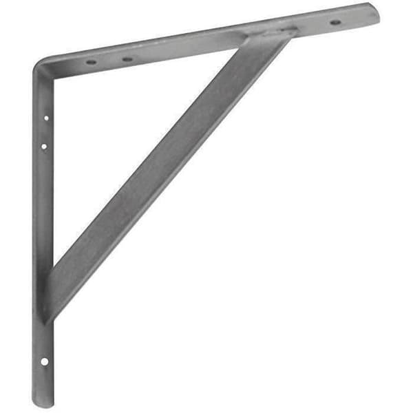 AFBAT Console förstärkt - 400 x 400 - 40 x 4mm - Vit förzinkad