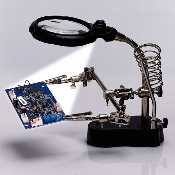 Tredje hand med LED-bakgrundsbelysning ZD-126-2