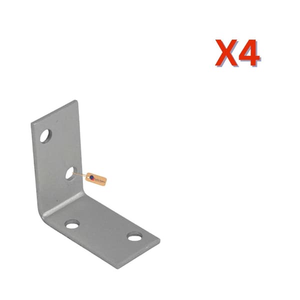 Naulalevykulma 40x40x20x2 mm, 10 kpl