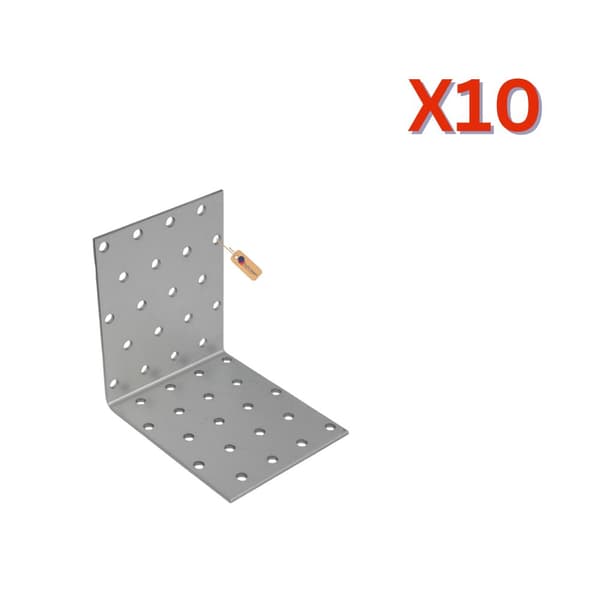 Naulalevykulma 80x80x80x2.5 mm, 10 kpl