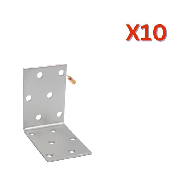 Naulalevykulma 60x60x40x2.5 mm, 10 kpl