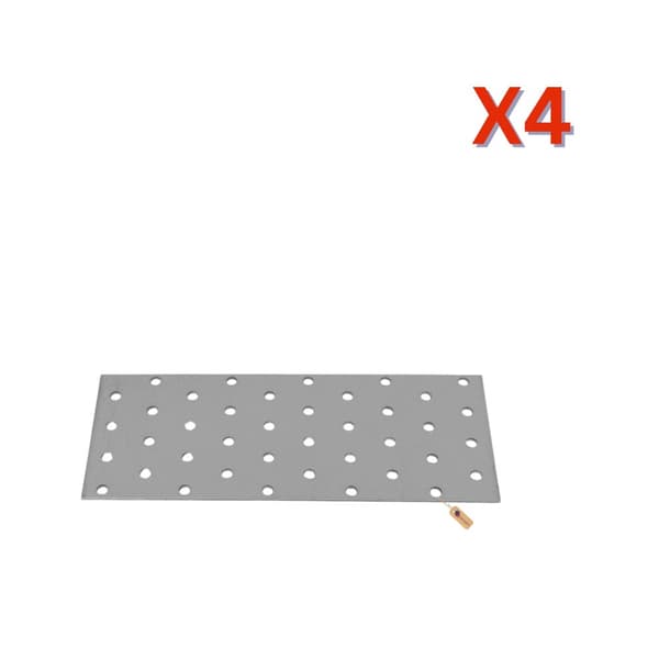 Naulauslevy 300x120x2 mm, 4 kpl