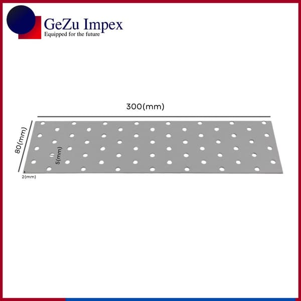 Naulauslevy 300x80x2 mm, 10 kpl