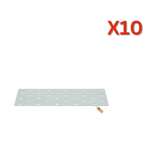 Hålplattor 200x60x2 mm, 10 st