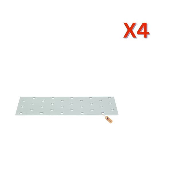 Naulauslevy 200x60x2 mm, 4 kpl