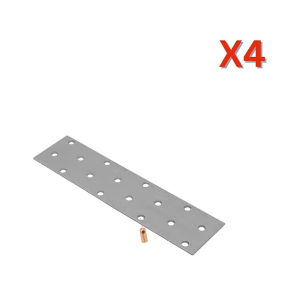 Hullplader 160x40x2 mm, 4 stk