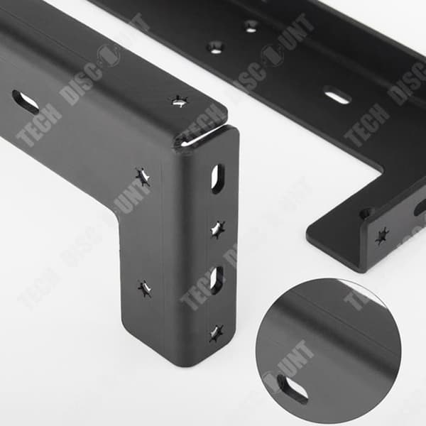 TD® Stödfäste hängande TV-skåp hörnkodsfäste laminatstödram hängande skåp monteringstillbehör