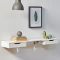 Miniatyrbild 2 av 6: Väggvinkel - 10032098-49 - Set om 2 - Gjutjärn - Antik stil - Vit färg