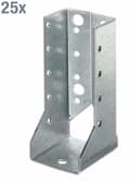 Miniatyrbild 2 av 2: Gah-alberts - 353926 - Alberts 865610 U-fäste | typ B | galvaniserar Sendzimir | 40 x 110 mm | kit om 25
