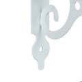Miniatyrbild 6 av 6: Väggvinklar - Relaxdays - 1004609049 - Förpackning med 6 - Stål - Vit