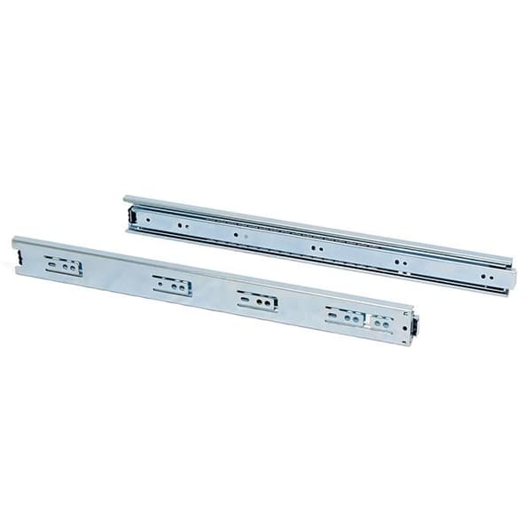 Kullagerdragskenor - EMUCA - Paket med 5 - Höjd 45mm - Djup 500mm - Max belastning 30kg
