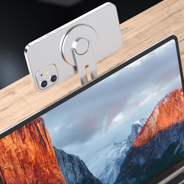 MagSafe magneettikiinnike taitettava puhelinteline työpöydälle Tesla Hover Screen -auton navigointiteline