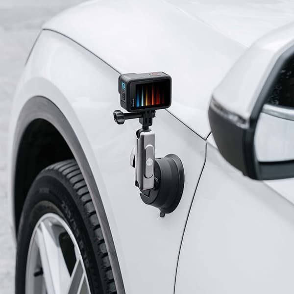 Valokuvausteline 360 insta360 go 3 GoPro Moottoripyörän Magic Handle Mount Imukuppikiinnitys