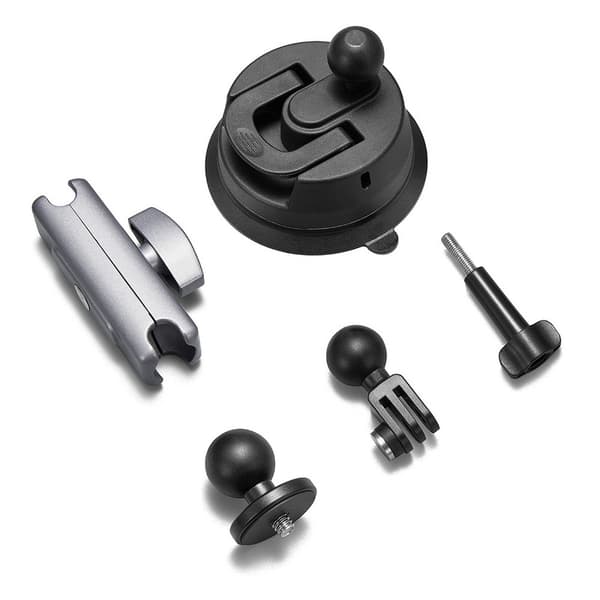 Valokuvausteline 360 insta360 go 3 GoPro Moottoripyörän Magic Handle Mount Imukuppikiinnitys