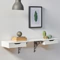 Miniatyrbild 2 av 6: Hylla vinkel - 10032096-93 - Paket med 2 - Brun - Antik stil - Dekorativ