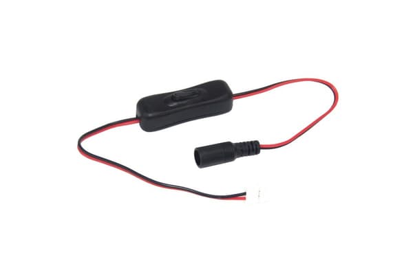 Pikaliitin yksivärisille 8 mm LED-nauhoille, nauhan kytkin, pöytävirtalähde