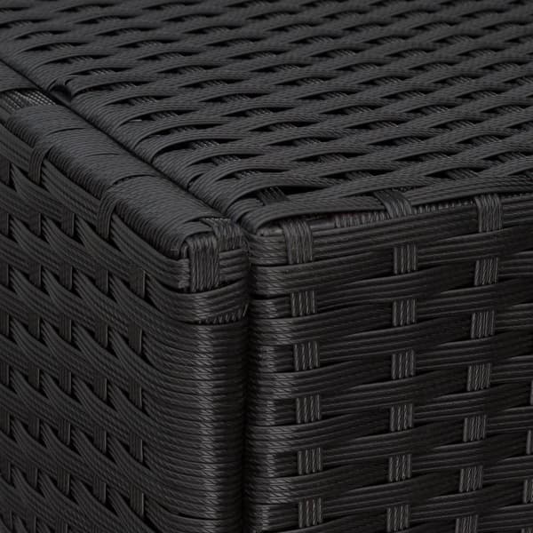 Polyrattan solseng - sort
