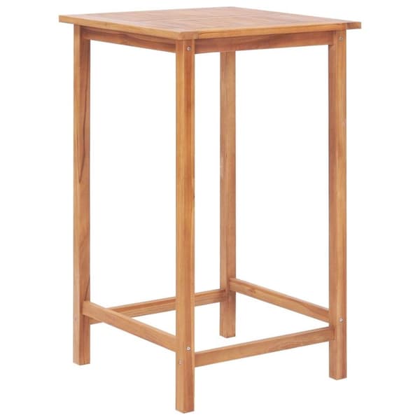 vidaXL Barsett 3 deler heltre teak