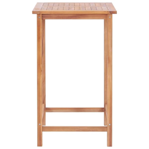 vidaXL Barsett 3 deler heltre teak