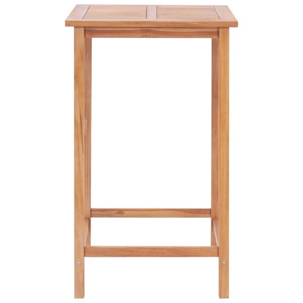 vidaXL Barsett 3 deler heltre teak