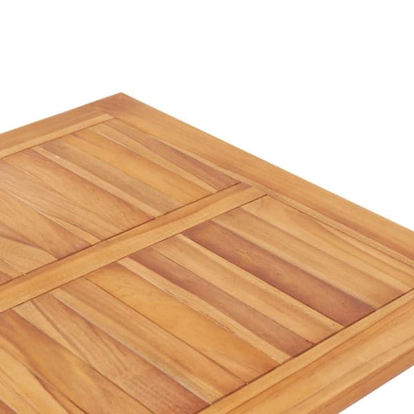 vidaXL Barsett 3 deler heltre teak