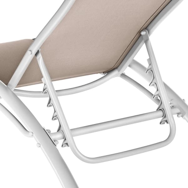 2 solsängar Alina - beige