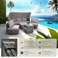 Miniatyrbillede 2 af 11: Polyrattan loungesæt San Marino - grå
