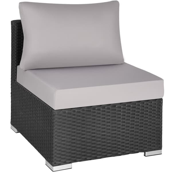Polyrattan loungesæt San Marino - sort
