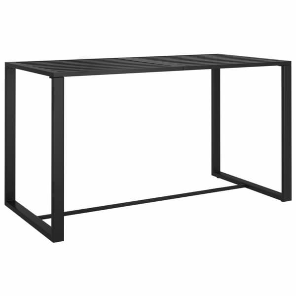 vidaXL Soffgrupp för trädgården 5 delar med dynor aluminium antracit