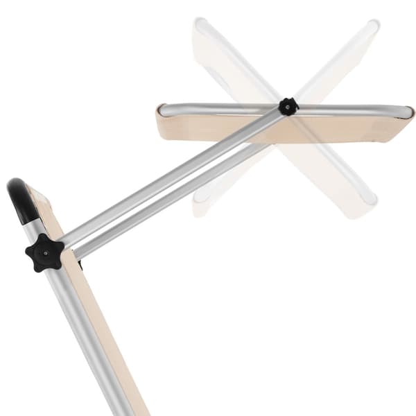 Solseng Aurelie aluminium, justerbart ryglæn - beige