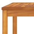 Miniatyrbild 10 av 11: vidaXL Loungegrupp med dynor 5 delar gräddvit massivt akaciaträ