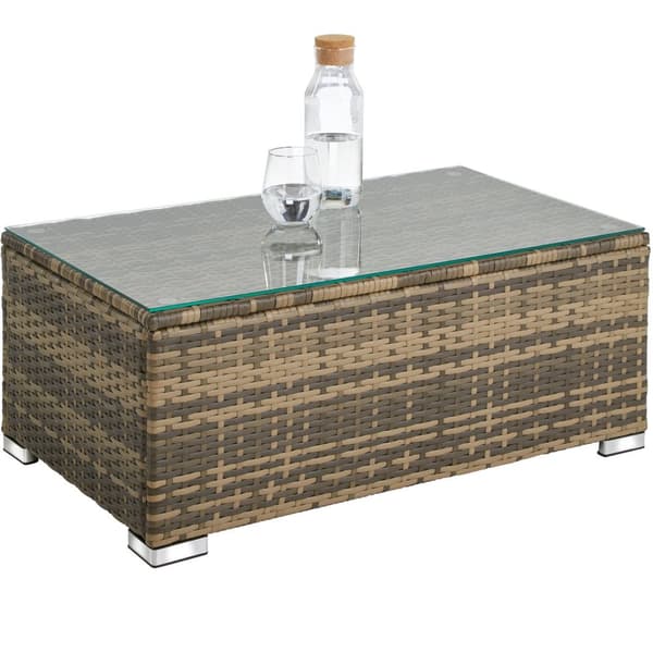 Polyrattan Loungesæt Pisa - natur