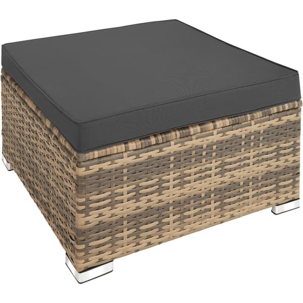 Polyrattan loungesæt Venedig - natur