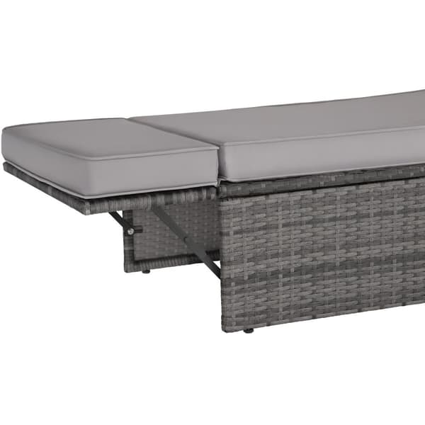 Polyrattan havesofasæt Korfu - grå