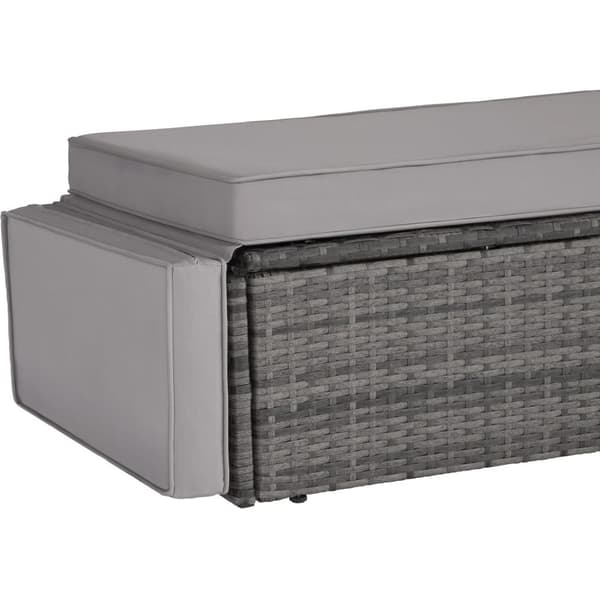 Polyrattan havesofasæt Korfu - grå