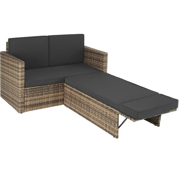 Polyrattan havesofasæt Korfu - natur